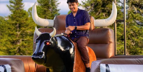 Rodeo Bull ride